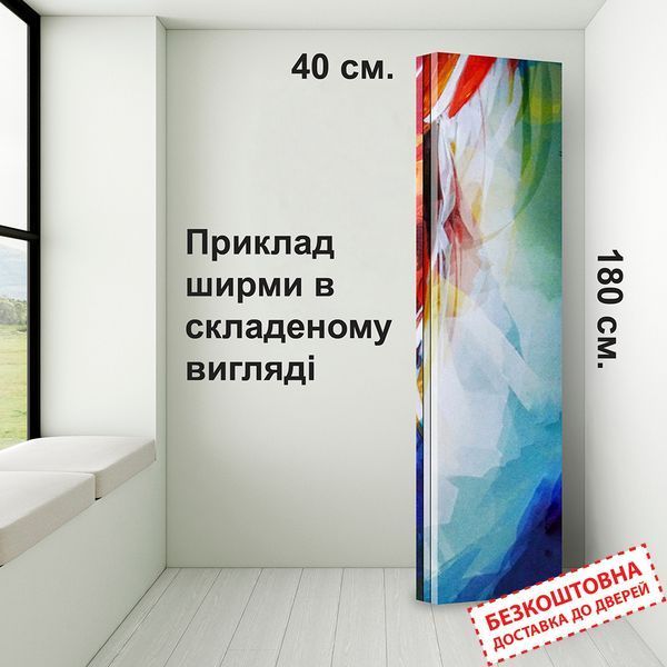 Ширма для зонування з індивідуальним дизайном 1-598 фото